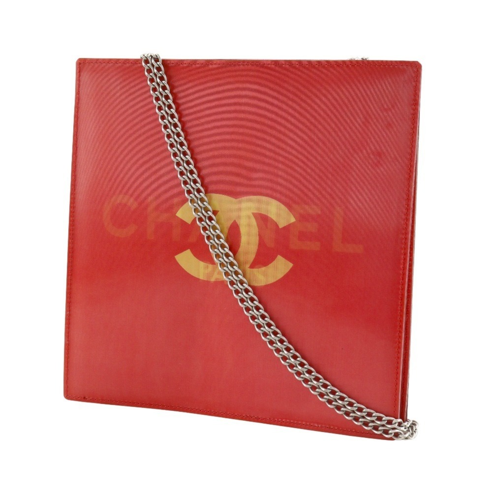 CHANEL Red Logo Shoulder Bag - Picture 2 of 16